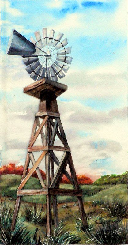 Annette's Windmill | Windmill art, Barn painting, Barn art