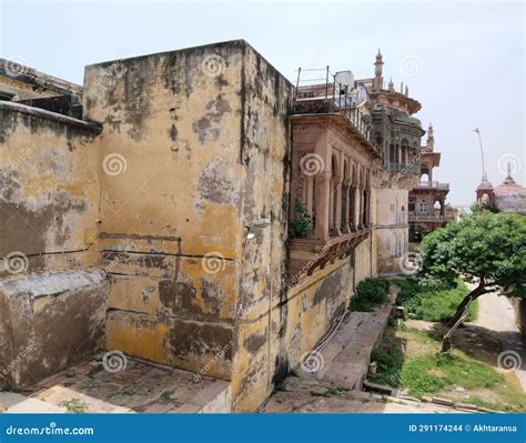 Architecture of Ramnagar Fort on the Banks of the Ganges in Varanasi ...