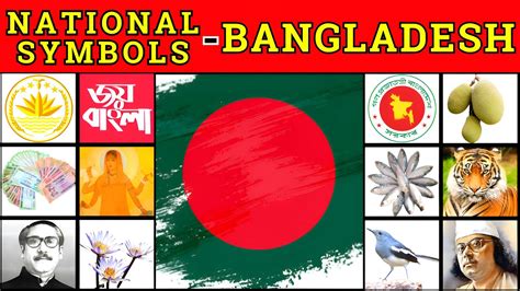 National Symbols of Bangladesh Explained 🇧🇩 | বাংলাদেশের জাতীয় প্রতীক ...