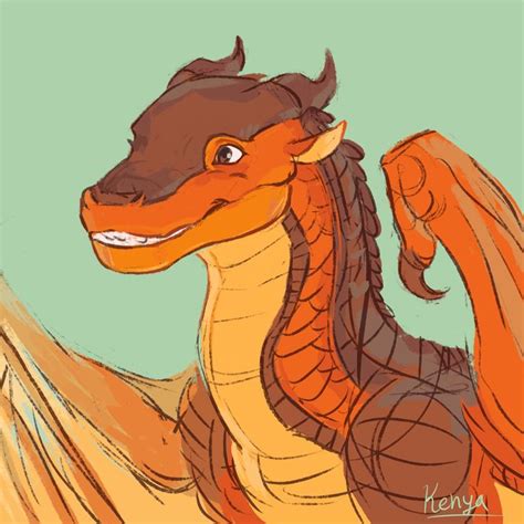 Clay sketch by KenyaJoy on DeviantArt | Wings of fire dragons, Fire art ...