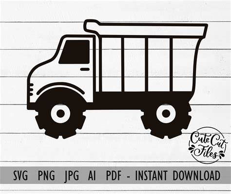 Truck Clipart Outline