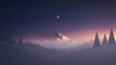 Night Minimalist Wallpapers - Wallpaper Cave