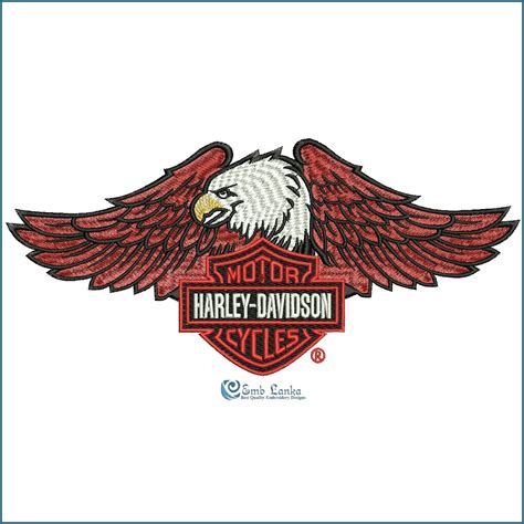 Harley Davidson Logo Machine Embroidery Designs | Melissarene Princess