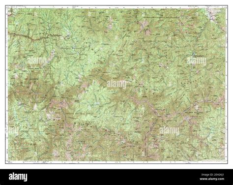 Elk City, Idaho, map 1956, 1:250000, United States of America by ...