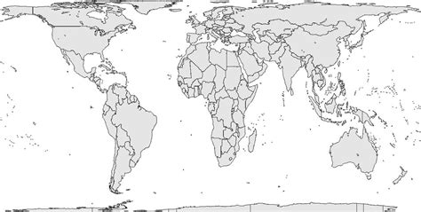 Hobo-Dyer Outline World Map Projection by Nohomers48 on DeviantArt