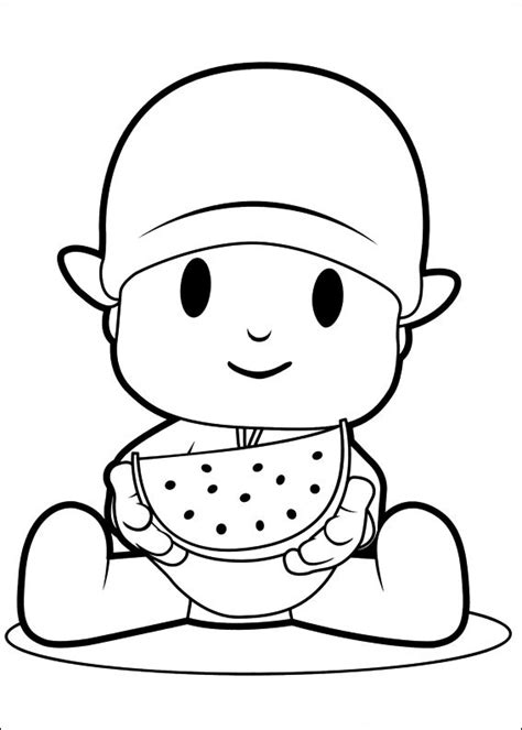 Free Printable Pocoyo Coloring Pages For Kids