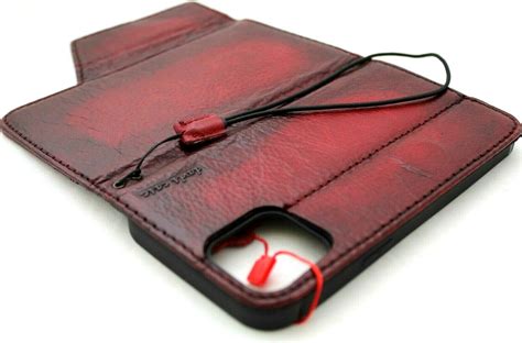 Iphone 13 pro max leather folio case - Wasspots