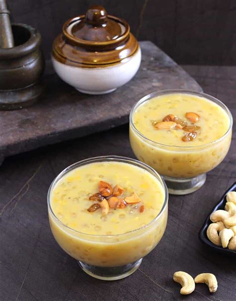 Chana Dal Sabudana Kheer With Jaggery | Payasam | Payasa