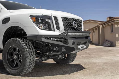 Honeybadger Front Bumper 2016 – 2020 Nissan Titan Xd – Offroad Armor ...