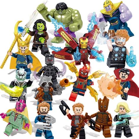 New BLACK PANTHER Minifig marvel figure minifigure Super Hero avengers ...