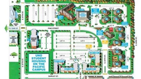 University Of Nebraska Omaha Campus Map