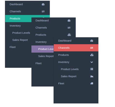 React Based Sidebar Navigation Component | Reactscript