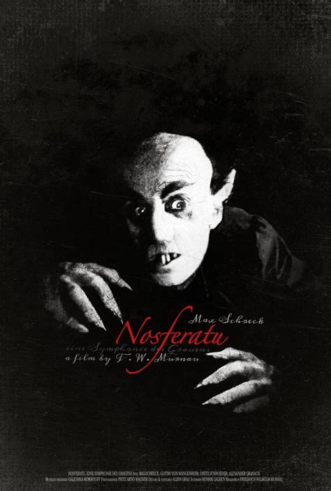 Nosferatu (1922) [810x1200] : r/MoviePosterPorn