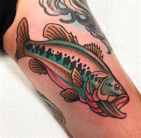 Largemouth Bass Tattoo | Odd Stuff Magazine