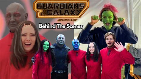 Guardians of The Galaxy Vol 3 Behind The Scenes - YouTube