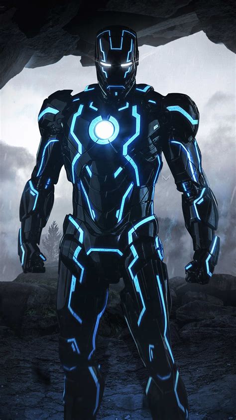 Iron man Neon Suit iPhone Wallpaper | Iron man photos, Iron man suit ...