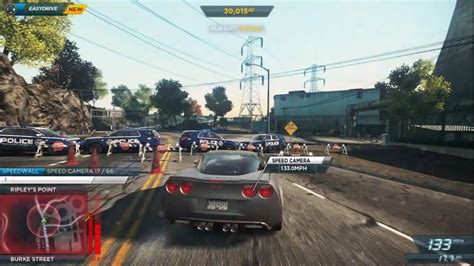 Need for Speed™ Most Wanted Police Chase Gameplay - YouTube