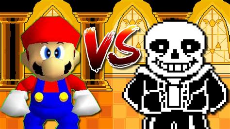 Mario VS Sans Battle "Animation" [FR] - YouTube