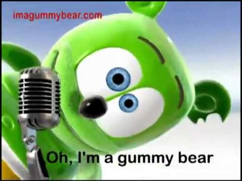 The Gummy Bear Song With Lyrics - YouTube