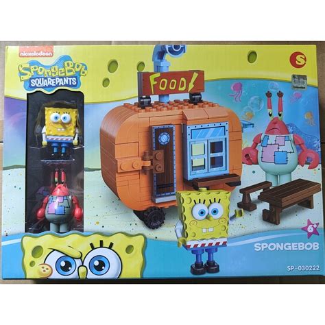 SpongeBob Squarepants nickelodeon Krusty Krab Building Blocks Toys ...