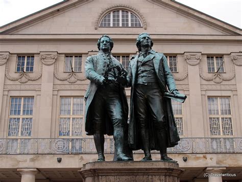 Goethe and Schiller in Weimar