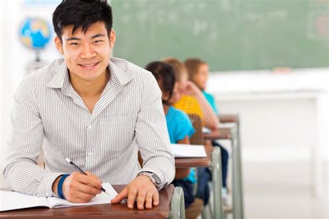 Chinese school teacher stock image. Image of looking - 32556225