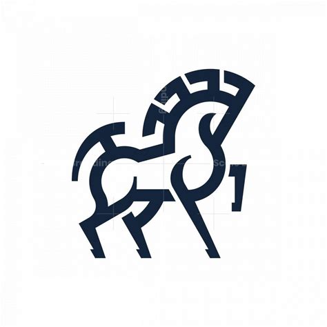 Trojan Horse Logo | Horse logo design, Horse logo, Trojan horse