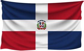 Download dominican republic wrinkled flag png - Free PNG Images | TOPpng