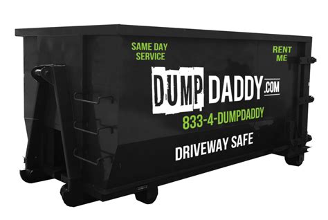 Dumpster Rental in Conyers, GA | Driveway Safe | Dump Daddy