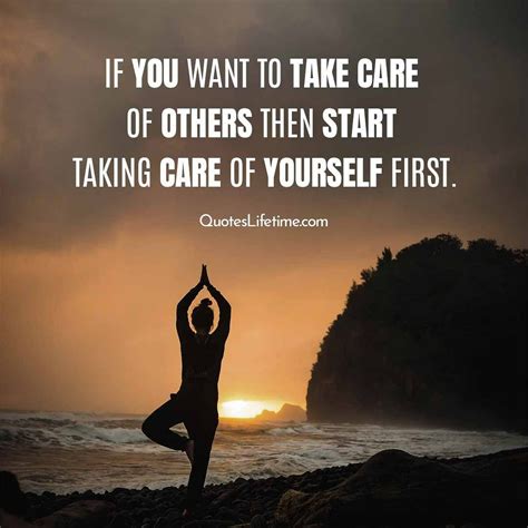 Health Quotes, If you want to take care of others then start taking ...