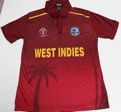 Mens Cricket team replica Shirt Jersey West Indies | eBay