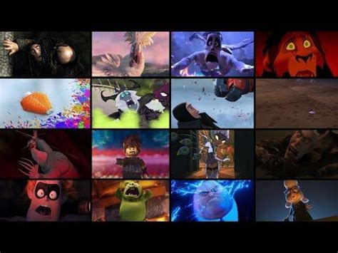 Favorite Animated Movie Villains Defeats/Deaths - YouTube | Animated ...