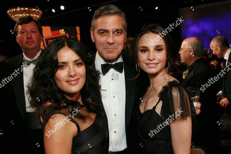 Salma Hayek George Clooney Mia Maestro Editorial Stock Photo - Stock ...