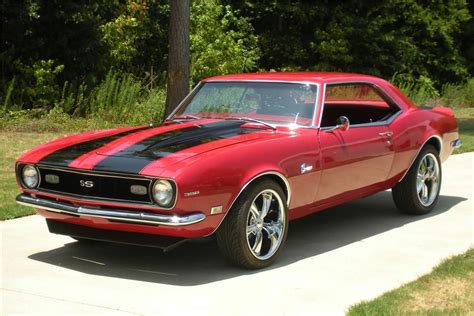 '68 Chevy Camero - Candy Apple Red | Sweet Rides | Pinterest | Candy ...