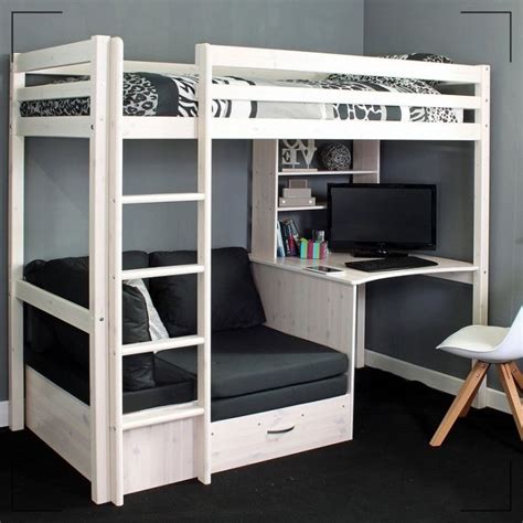 Achtung tiefgreifend Tochter cama litera con escritorio Bison Marine ...