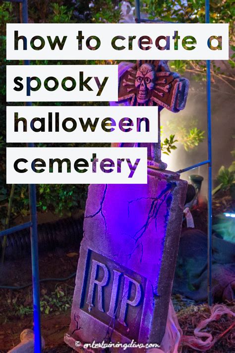 DIY Halloween Graveyard Ideas: How to Make a Halloween Cemetery