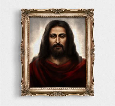 Christ the King Fine Art Print Jesus Fine Art Jesus Wall - Etsy