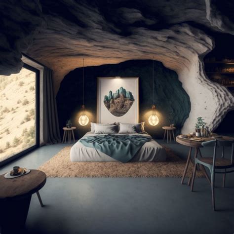 Cave Bedroom | Hotel room design plan, Bedroom interior, Hotel room design