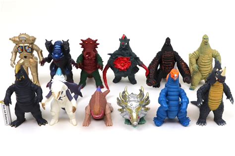 Ultra Monster Ultraman Kaiju ALIEN （Set of 12） 210802B Sofvi Tsuburaya ...