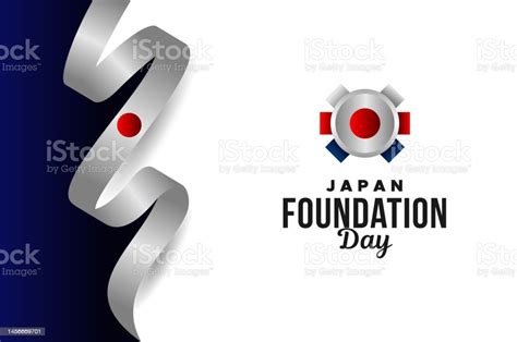 Japan Foundation Day National Moment Stock Illustration - Download ...