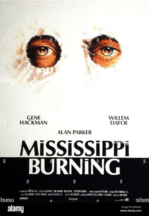 MOVIE POSTER, MISSISSIPPI BURNING, 1988 Stock Photo - Alamy