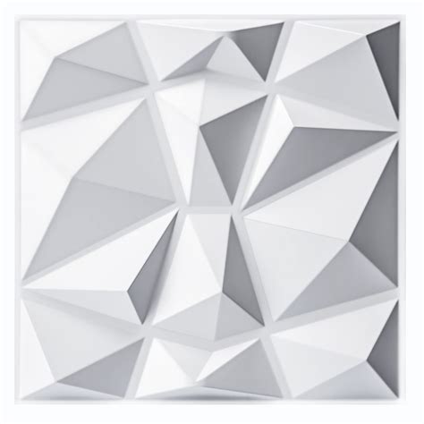 Buy Art3d Decorative 3D Wall Panels in Diamond Design, 12"x12" Matt ...