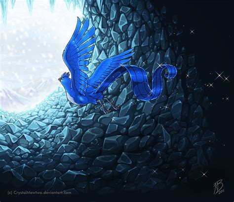 Articuno in Icy Cave, flying, ice, articuno, pokemon, cave, HD ...