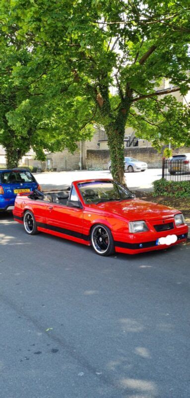 Vauxhall Cavalier Convertible 1987 (Classic, Retro, Modified) - Quirky Cars