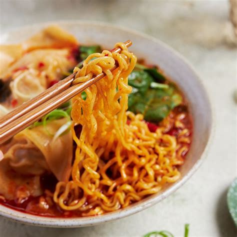 Spicy Wonton Noodle Soup | Marion's Kitchen | Recipe | Wonton noodles ...