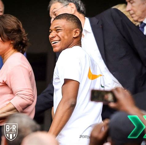 Nike White T-shirt worn by Kylian Mbappé as seen on an Instagram post ...