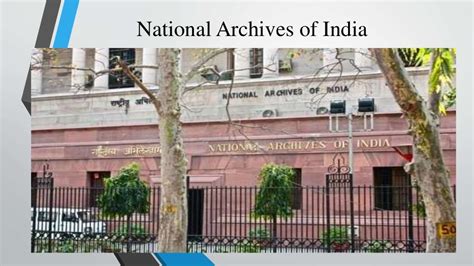 National Archives of India - History