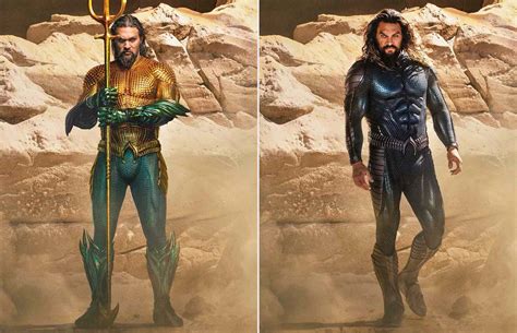 Jason Momoa Reveals Flashy New Suit for Upcoming Aquaman Sequel