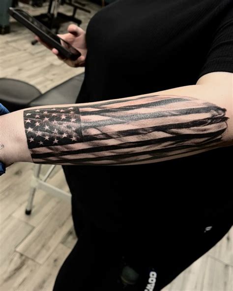 30+ FOREARM AMERICAN FLAG TATTOO IDEAS THAT WILL BLOW YOUR MIND ...