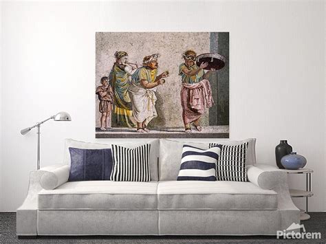 Photography, Roman, Mosaic, Mural, Pompeii, Italy, Canvas, Metal - Etsy